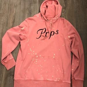 PRPS splatter hoodie
